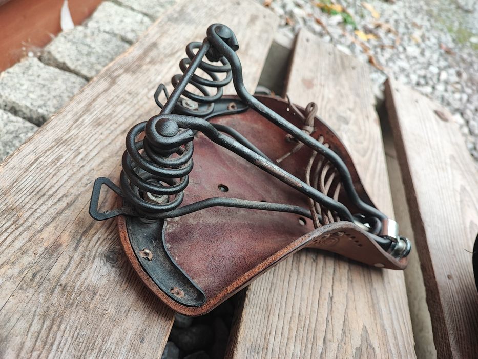 Siodełko rowerowe Brooks B67S skóra Retro MTB