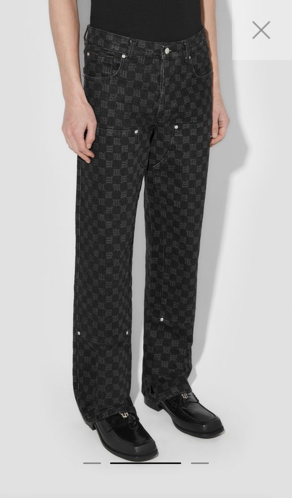 Misbhv Denim Monogram Carpenter Trousers