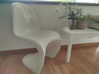 Cadeira Vintage Panton,  branca