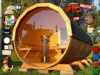 SAUNA Ogrodowa 400 cm + OKNO 100% + GRATIS Beczka 500L + Akcesoria