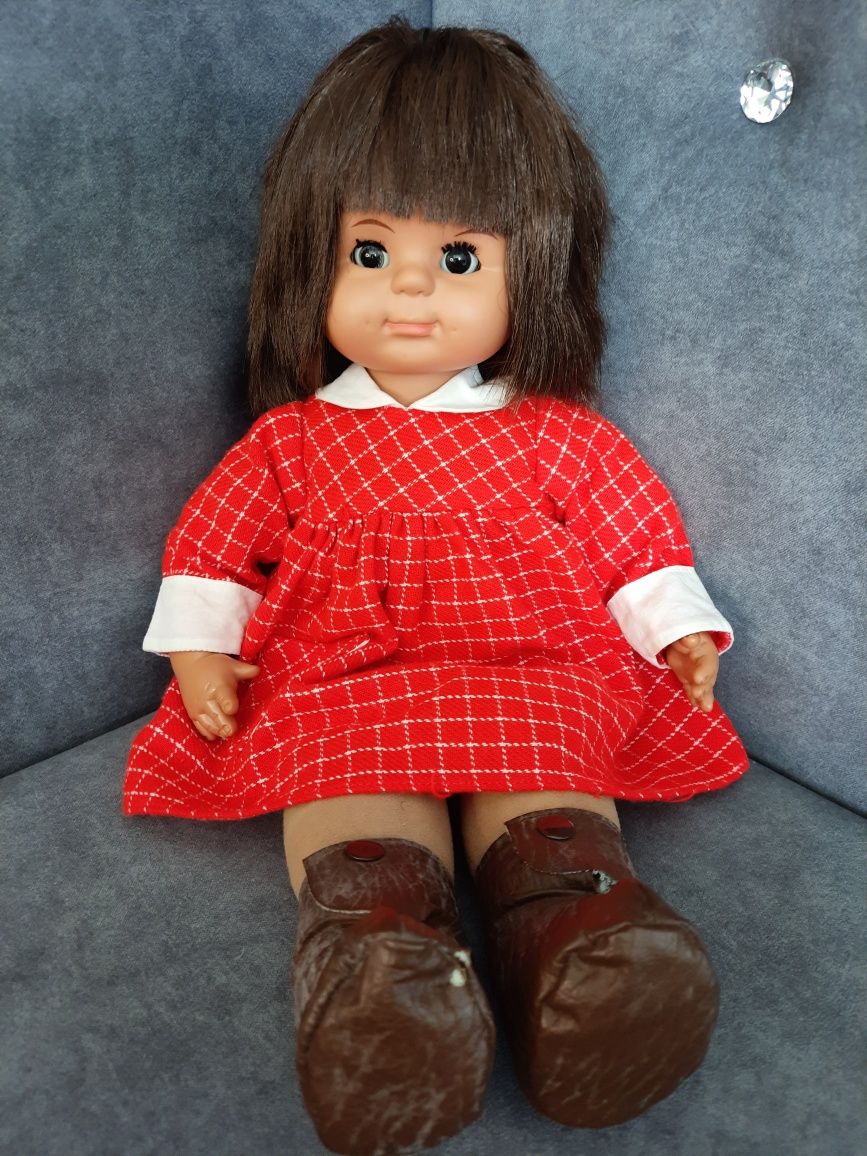 Stara niemiecka lalka, 45 cm