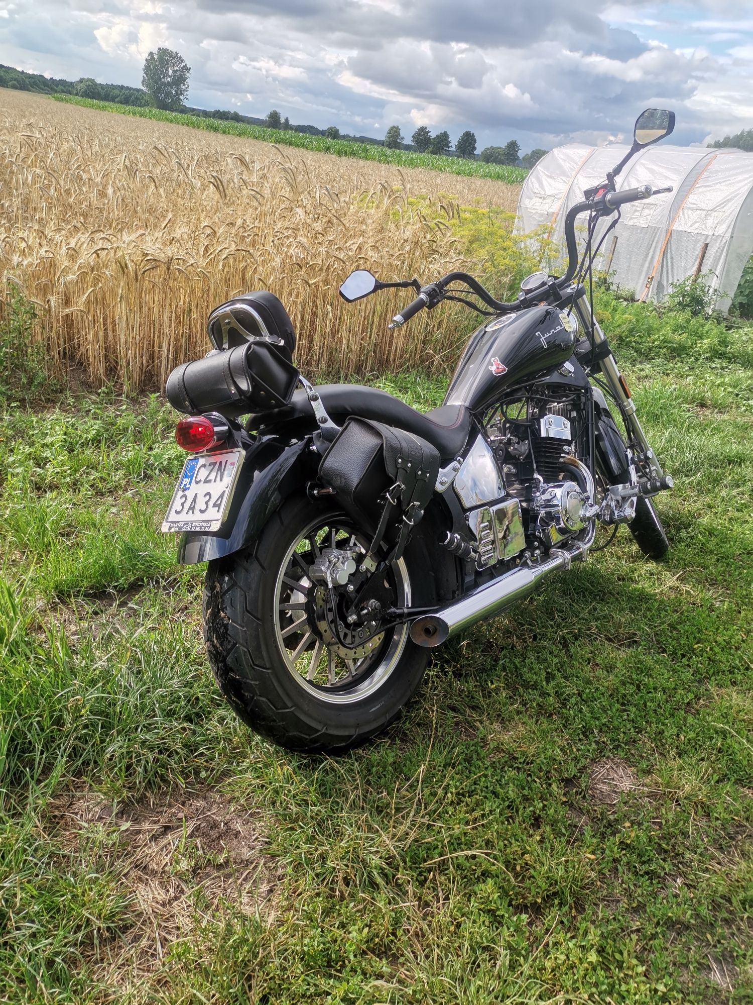 Junak M16 125cm3 Honda Romet Zipp zamiana