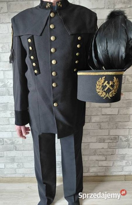 Mundur górniczy plus czako wymiary w opisie
