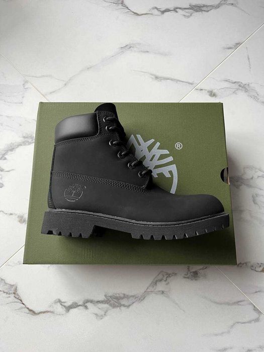 ‼️ Timberland 6 Inch Black новые ботинки мужские женские унисекс