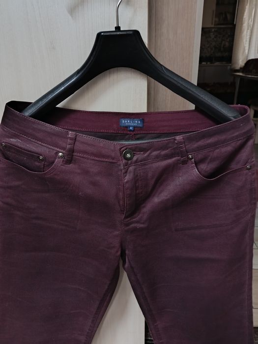 Женские брюки,джинсы бордо.Бренд DARLING.Новые.Размер 50.