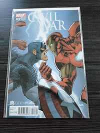 Civil War , Variant Edition 001, Marvel, Grek Fuel