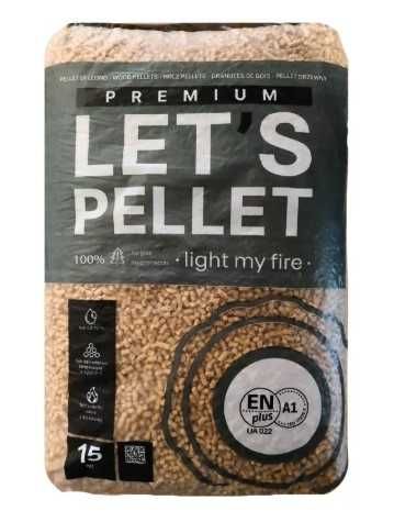 Let's Pellet PREMIUM! 18,32 MJ/kg!, powyżej. 1t transport GRATIS
