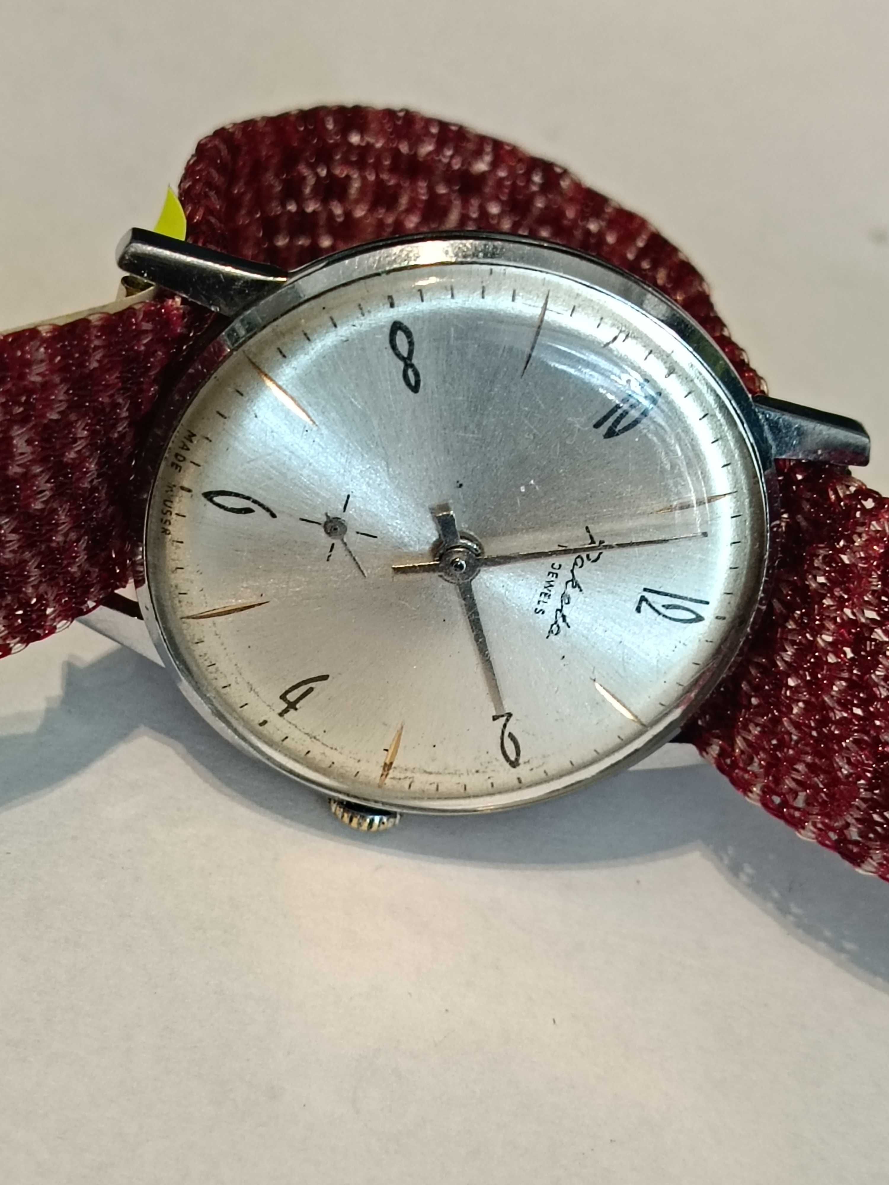 Zegarek Męski Raketa 16 Jewels NAKRĘCANY /Przecena Nowy Lombard /Cz-wa