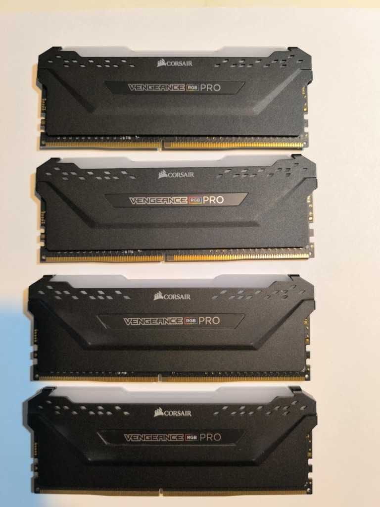 4x Pamięć Corsair Vengeance RGB PRO/Black DDR4