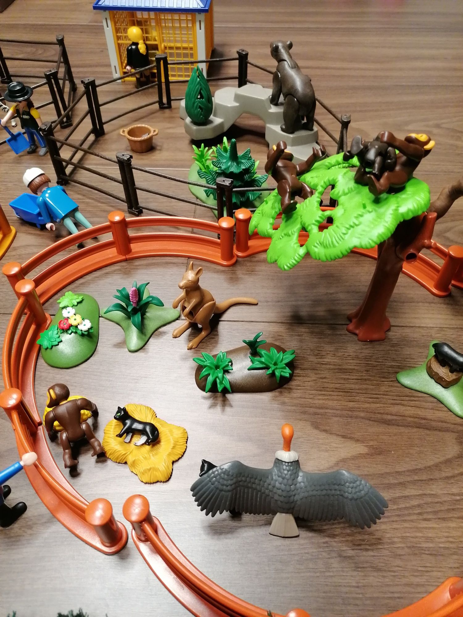 Mega zestaw playmobil zoo