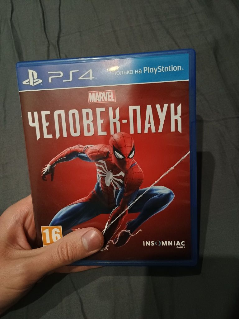 Spider Man PS4 Диск