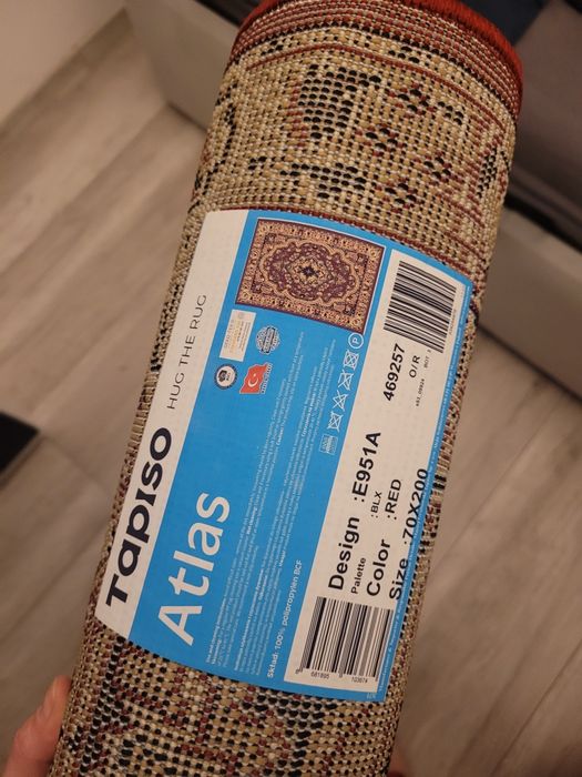 Nowy dywan chodnik 70x200 turecki wzór vintage