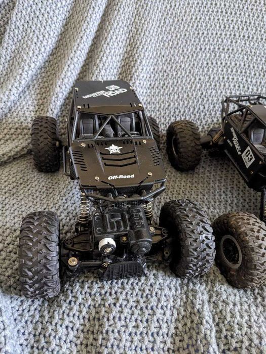 Машина на радіокеруванні off road, ексковатор, пульт ціна за весь лот