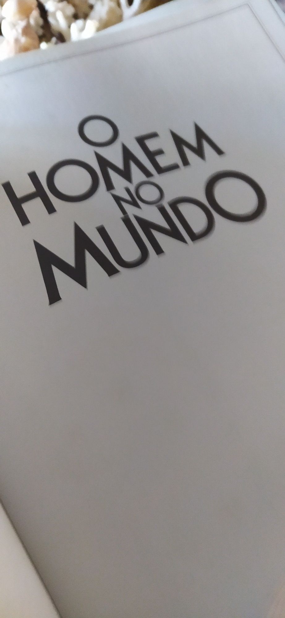 Livro o homem no mundo