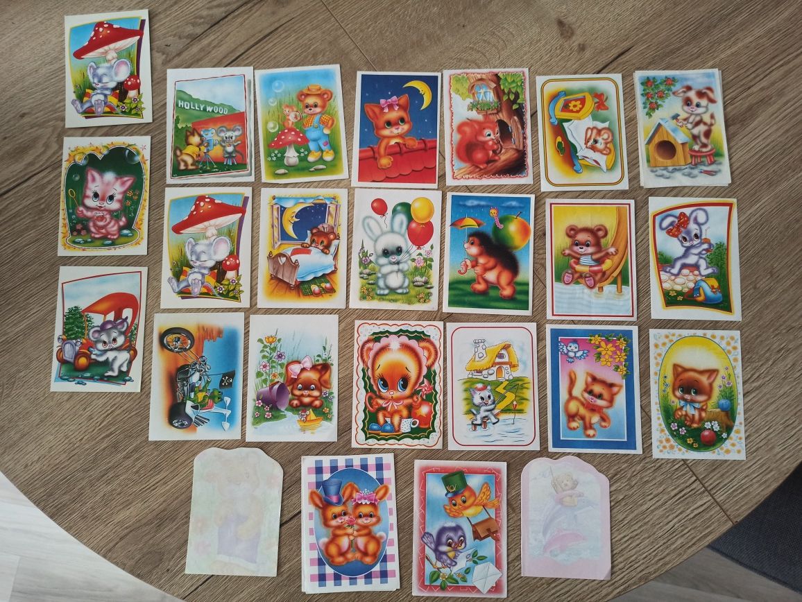 Karteczki notesikowe kolekcjonerskie z lat 90'