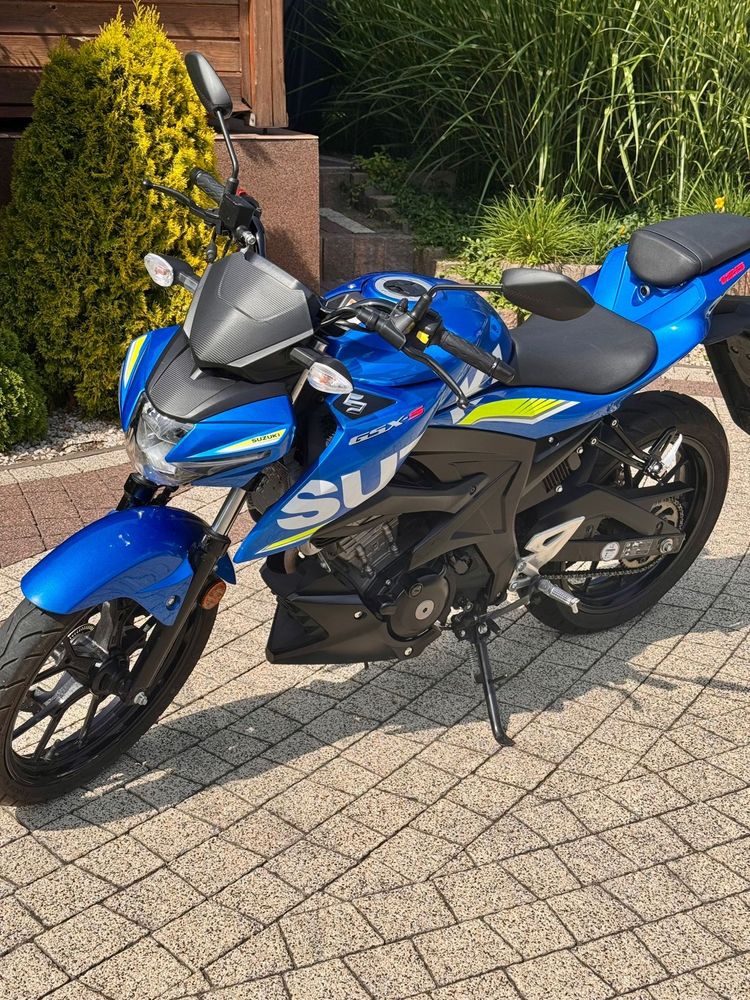 Motocykl Suzuki GSX-S 125 na kat. B nie CB, CBR