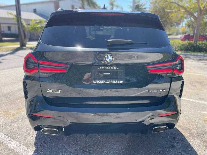 2022 BMW X3 sDrive30i