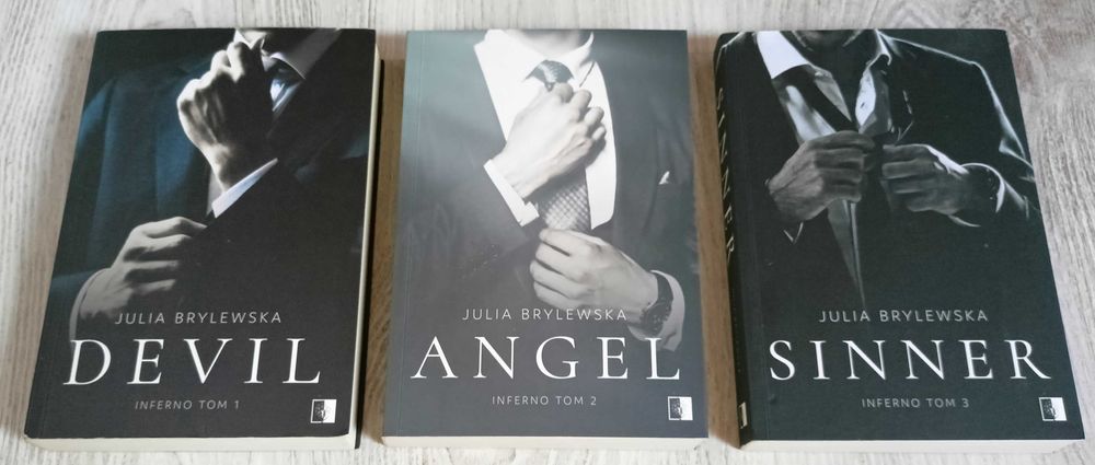 3x Julia Brylewska Devil + Angel + Sinner INFERNO