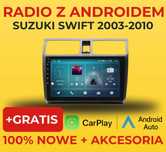 Radio samochodowe Suzuki Swift Android CarPlay + GRATIS