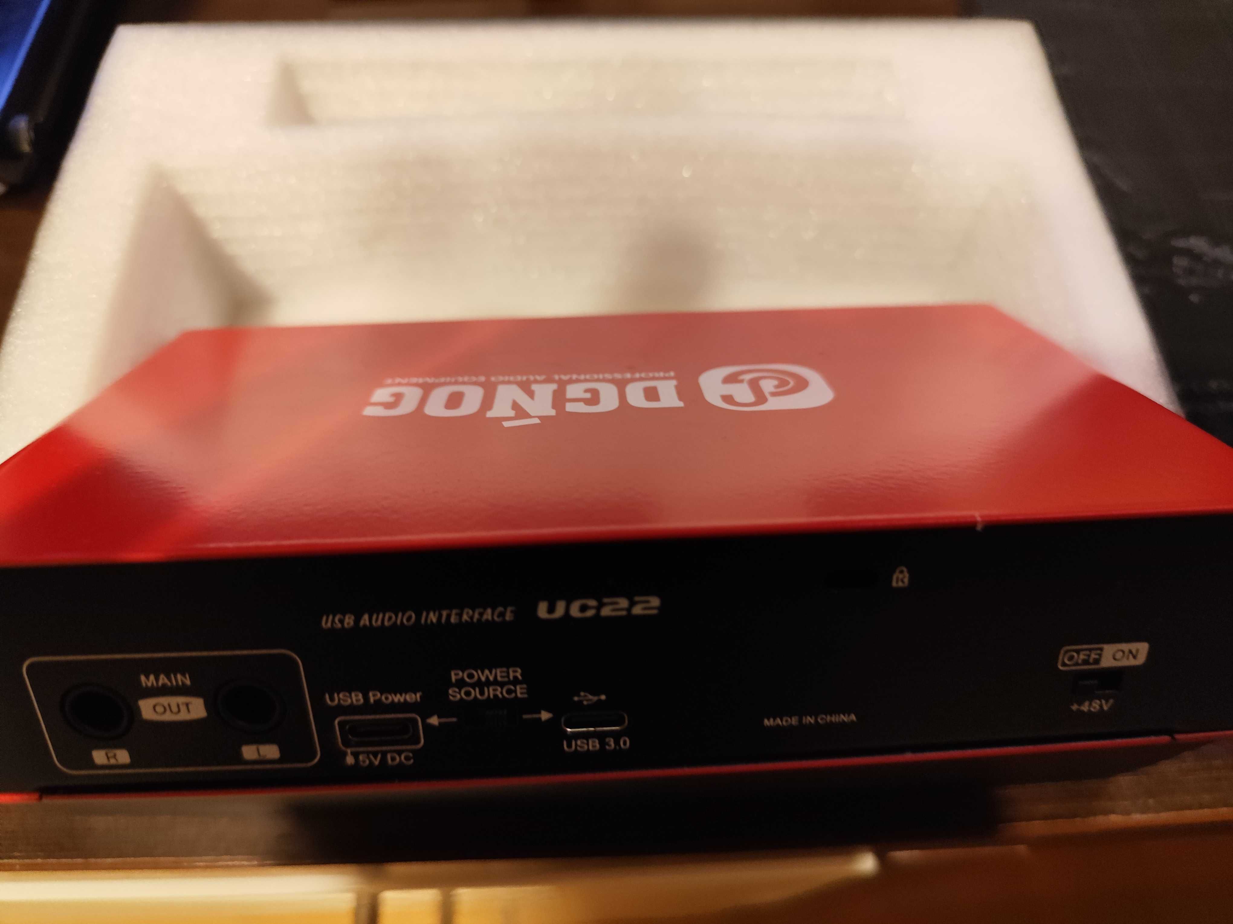 Interfejs audio USB Dgnog UC22