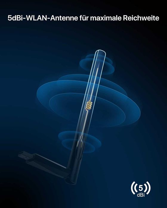 Dwupasmowy adapter USB WiFi