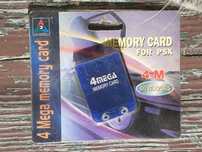 4 Mega merory card PSX