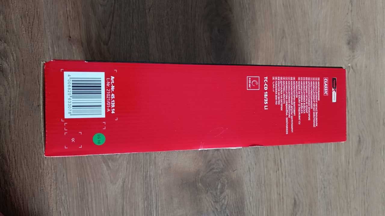 Einhell TC-CD 18/35 LI wiertarko wkrętarka akumulatorowa, ładowarka