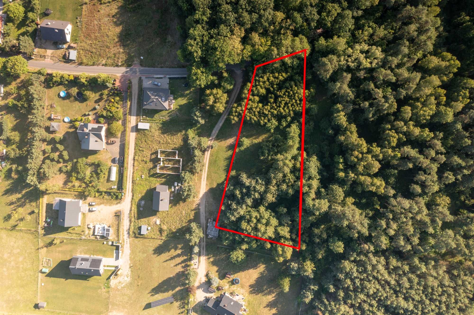 Działka 5201 m² pod lasem – Czystochleb