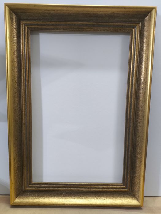 Ramy drewniane zlote