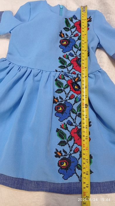 Вишиванка, вишита сукня на дівчинку до 98 см