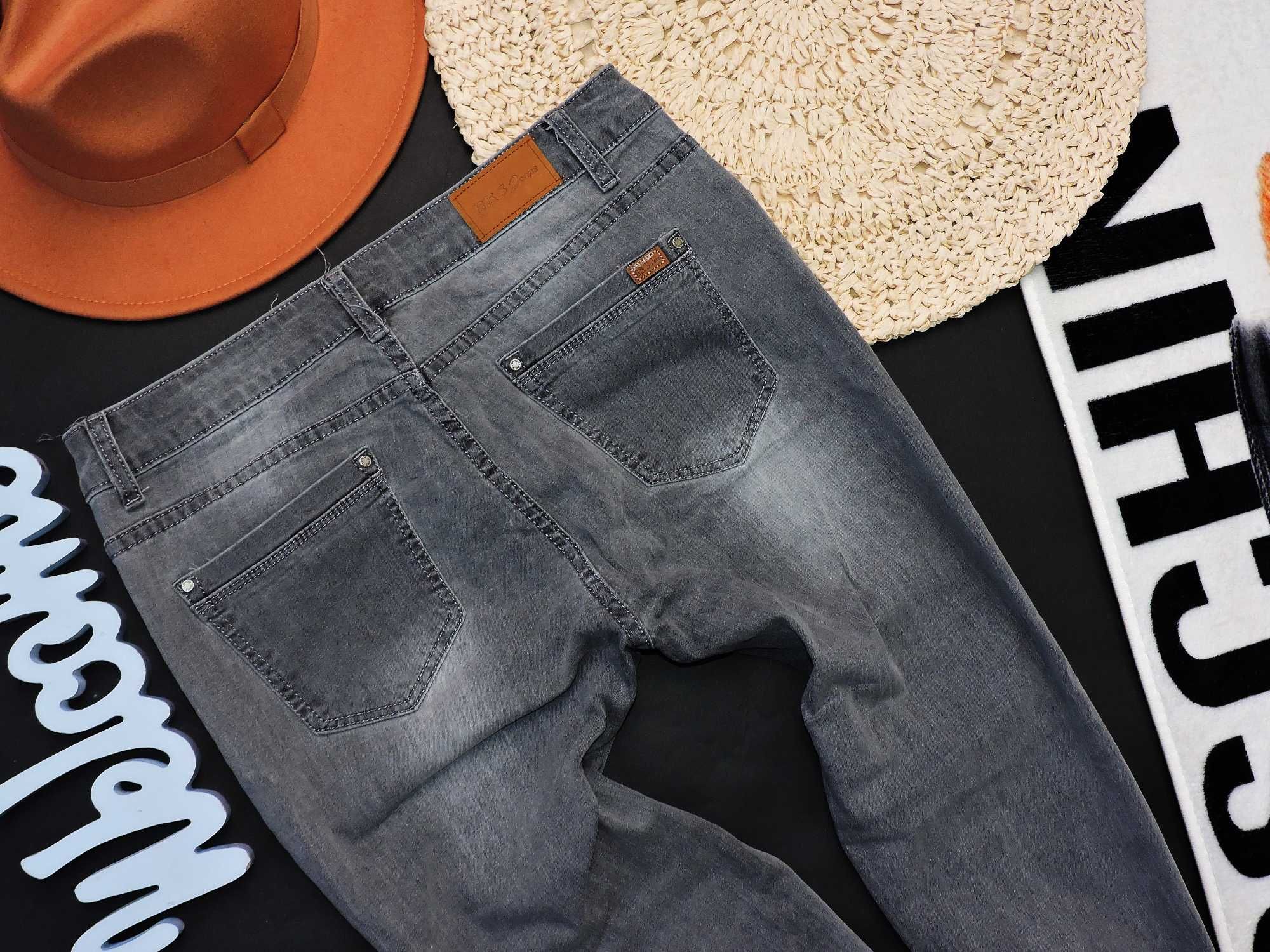 B.B Jeans Spodnie rurki jeans super strech 42