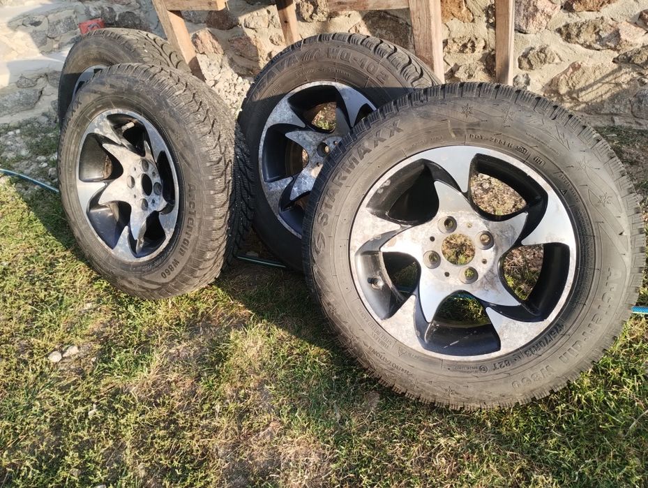 Легкосплавні(алюмінієві) диски R13 в комплекті з резиною (зима)