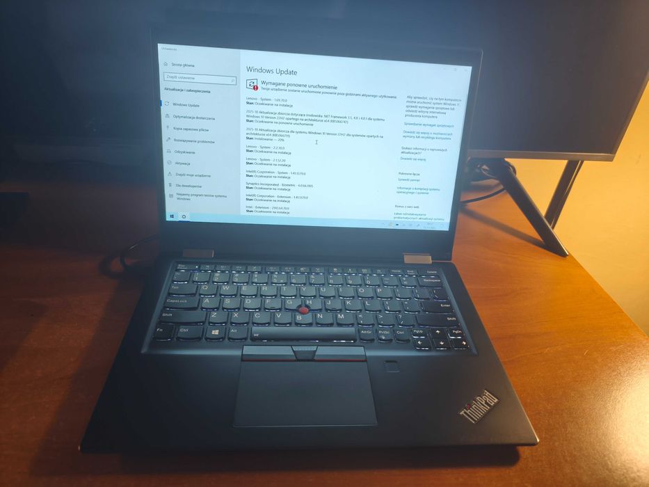 Lenovo ThinkPad Yoga X390 13,3" i7 16gb 256gb WIN11 rysik Wi-Fi