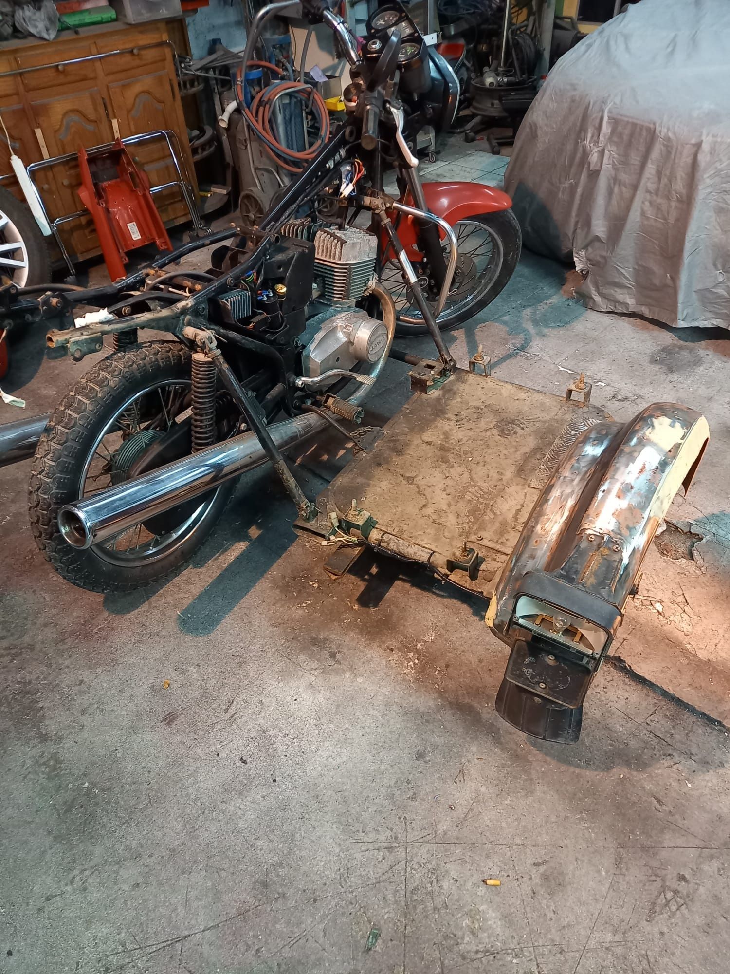 Jawa 350 c/sidecar