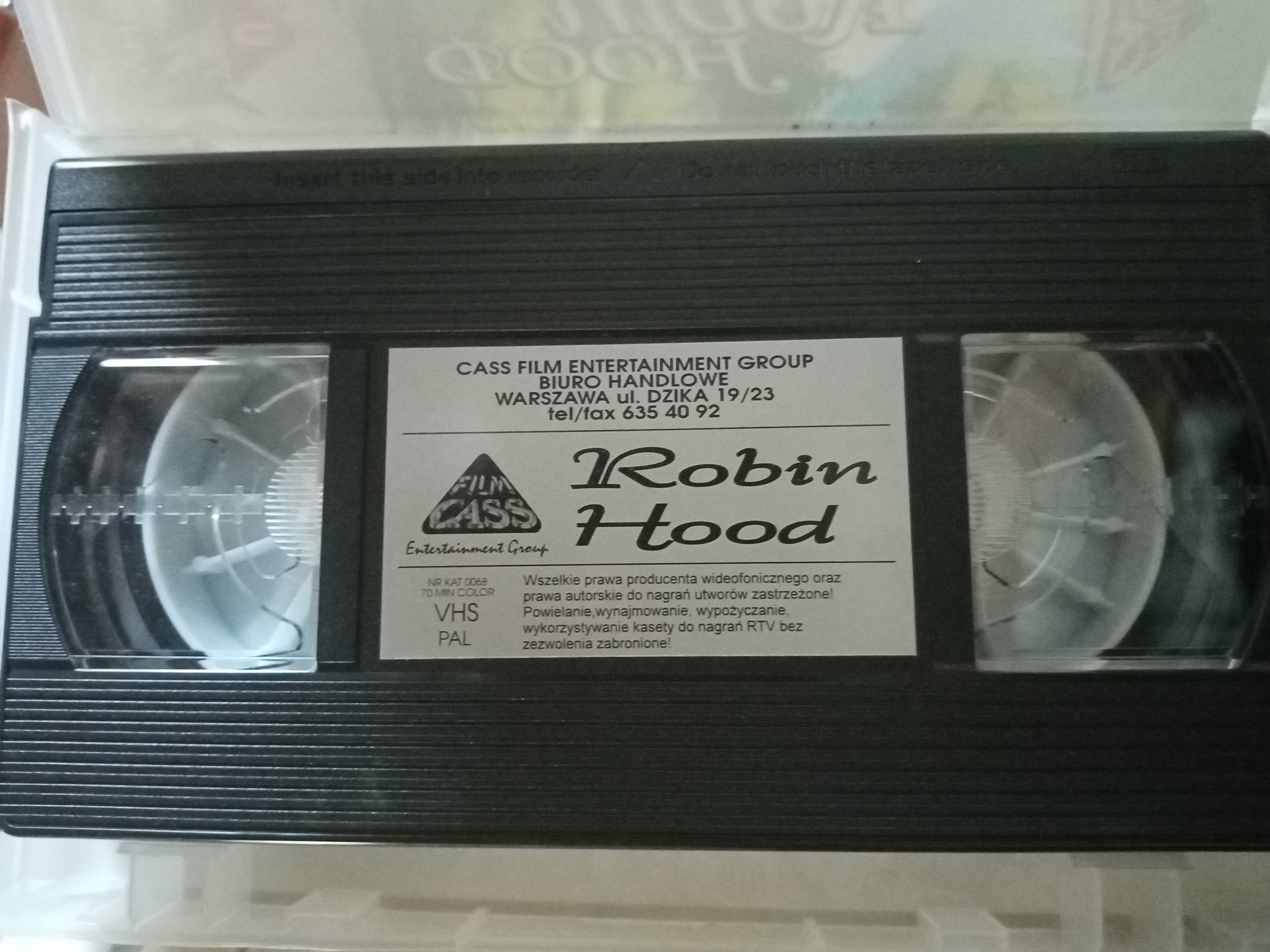 kaseta vhs robin hood