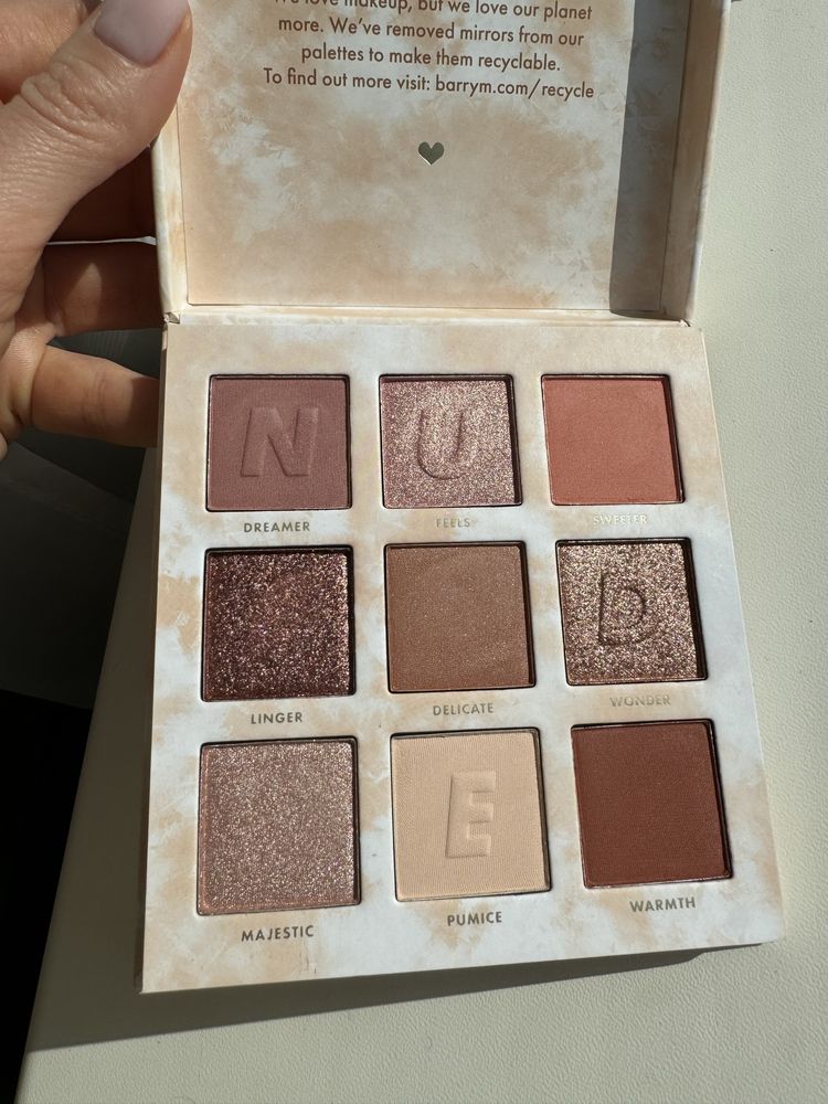 Набір тіней палетка Barry M Nude&Neutral