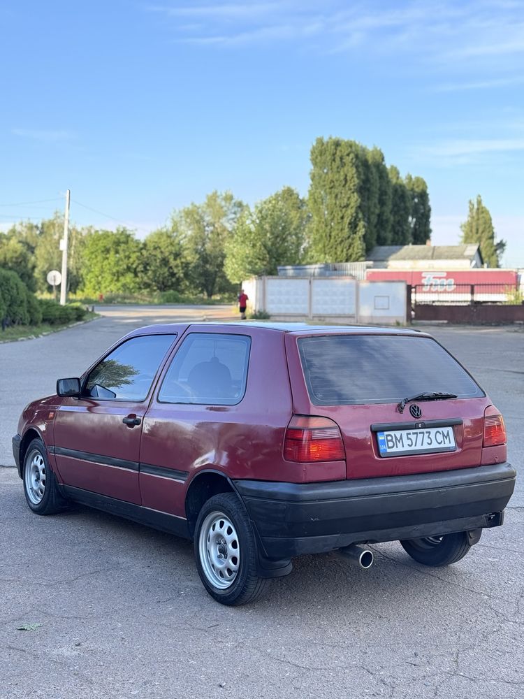 Volkswagen Golf 3 1.8i 1992 купе