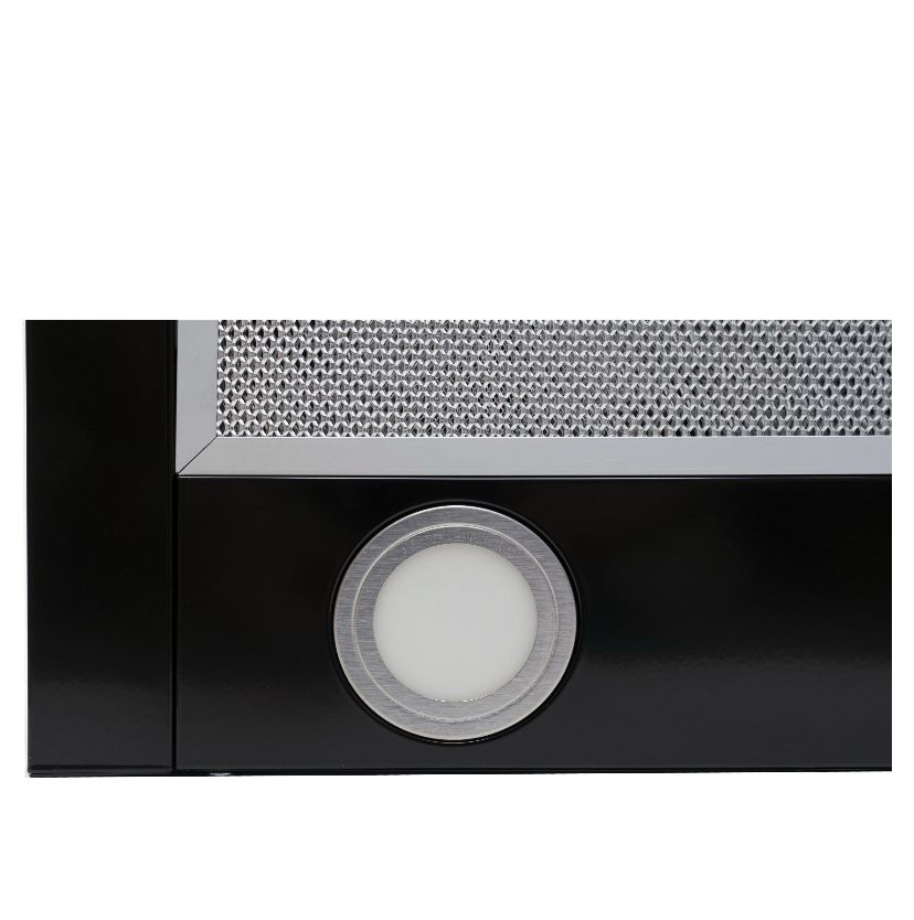 Витяжка телескопічна Ventolux GARDA 60 BK (900) LED