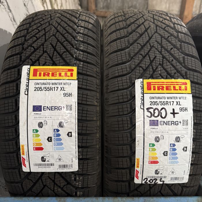 2x 205/55r17 Pirelli Cinturato Winter 2 NOWE