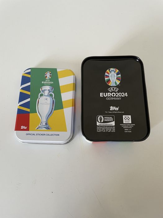 Caixa metalica Euro 2024