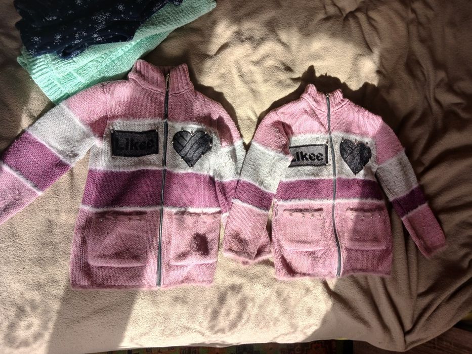 Пакет теплого зимового одягу для двійні, близнючок