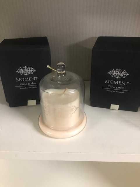 Vela Decorativa com aroma Citrus Garden e outros