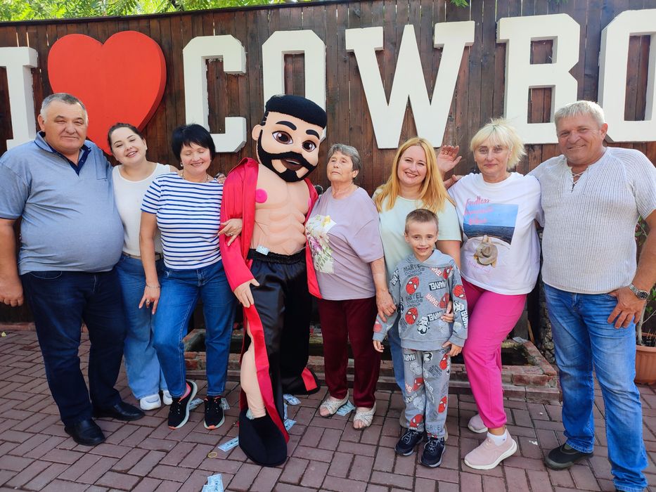 Шоу стриптизер шуточный Николаев аніматор поздравление