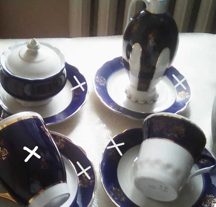 Сервиз перламутр.Барановка(предметно), посуда советская