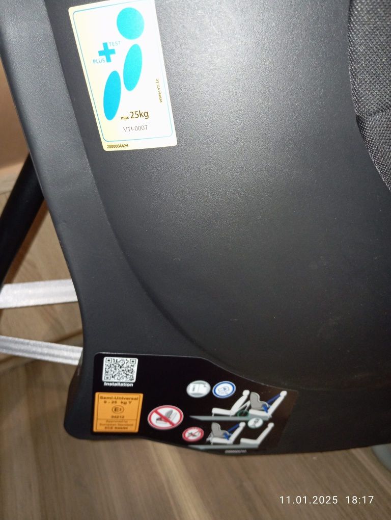Fotelik britax max-way 9-25 kg