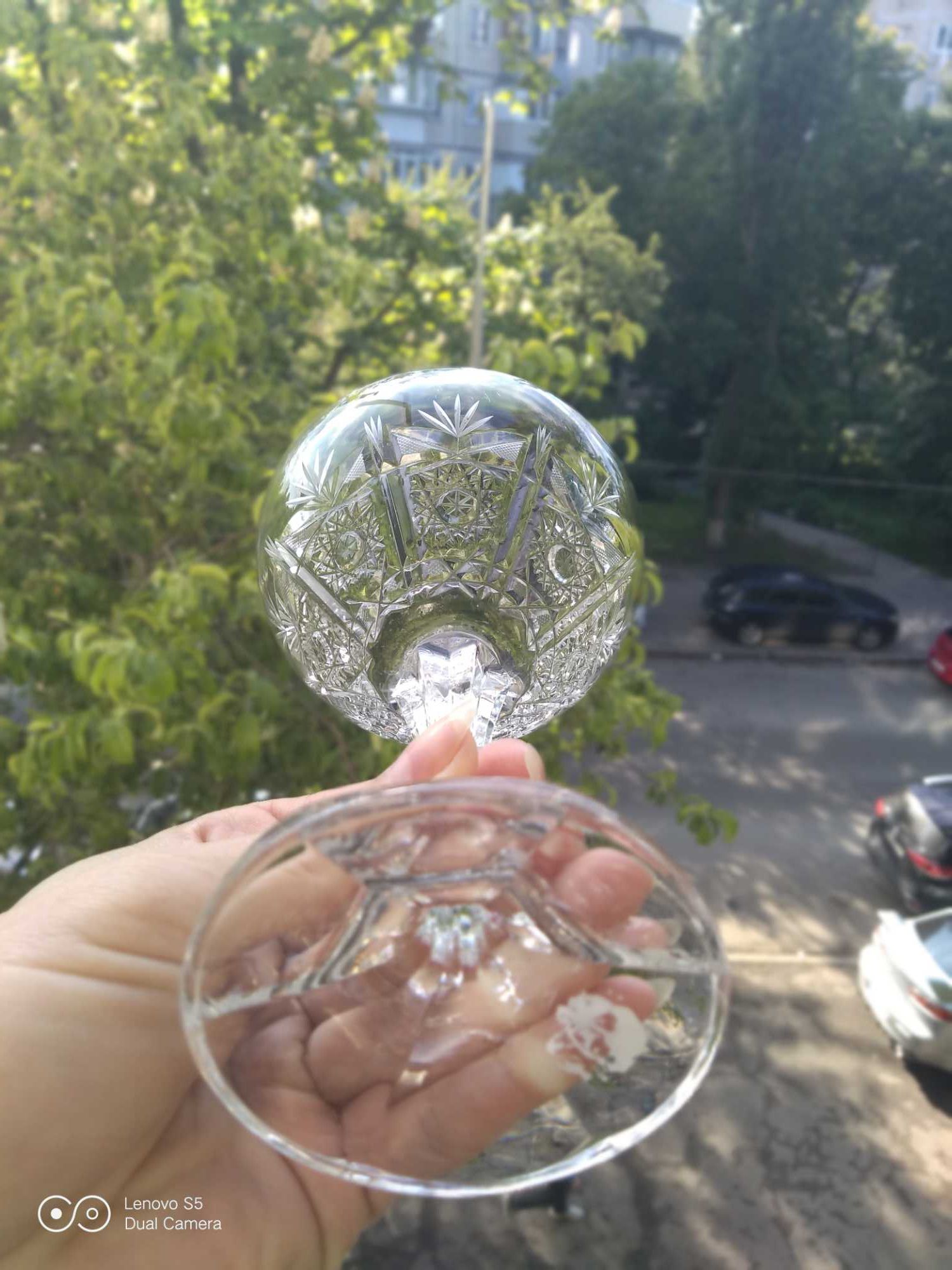 Эксклюзив хрусталь шампанки (Богемия) вторых таких нет!