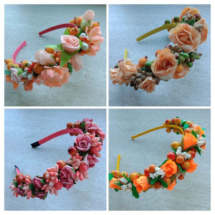 Любой 100 грн Обруч ободок веночек