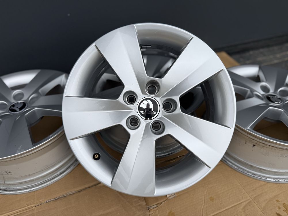 AluFELGI 15 cali 5x100 Skoda Fabia Rapid Scala Kamiq Roomster