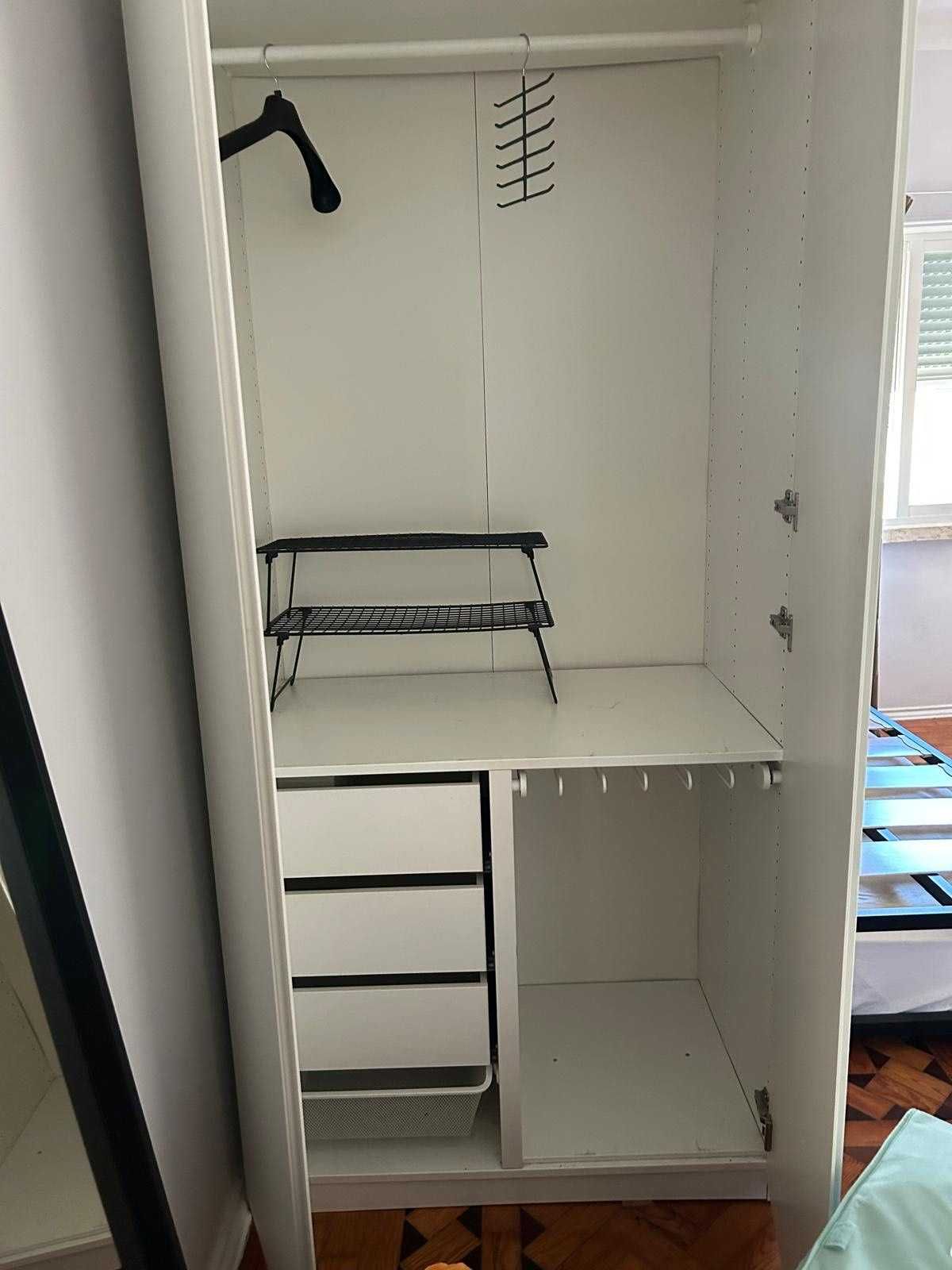 Roupeiro IKEA como novo 100x230cm