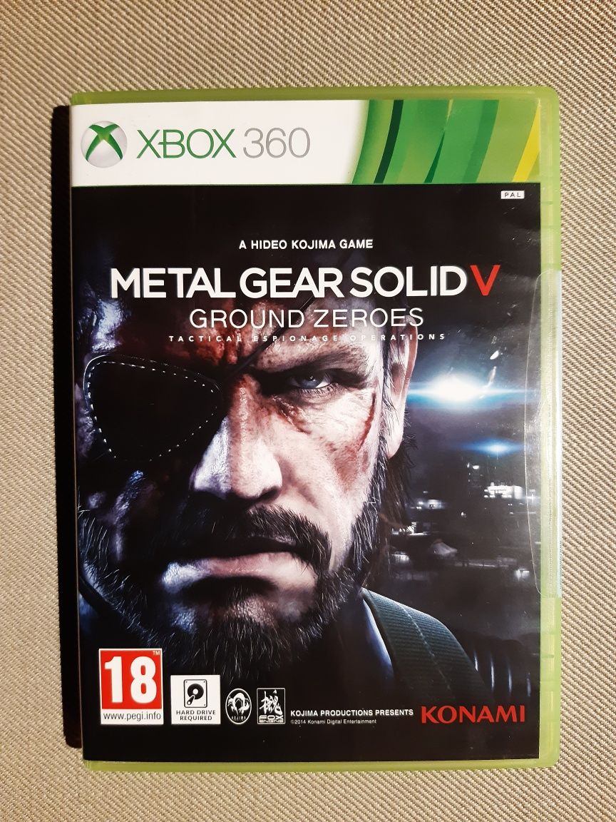 Gra Metal Gear Solid 5 na xbox 360